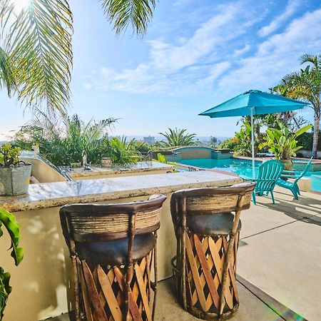 360 Degree Ocean & City Views With Pool, Spa, Close To The Beach! Pets Ok サンディエゴ エクステリア 写真