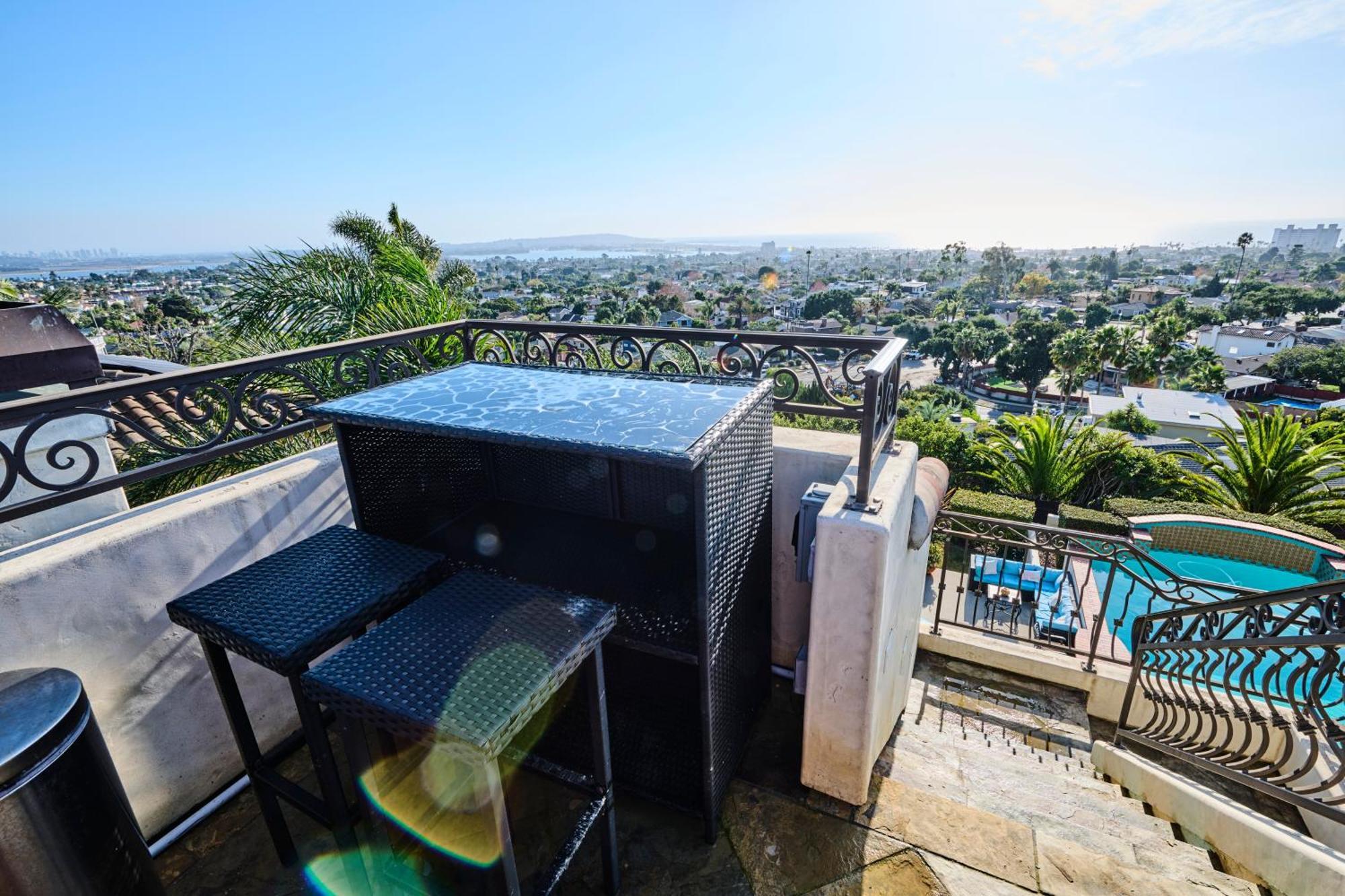360 Degree Ocean & City Views With Pool, Spa, Close To The Beach! Pets Ok サンディエゴ エクステリア 写真