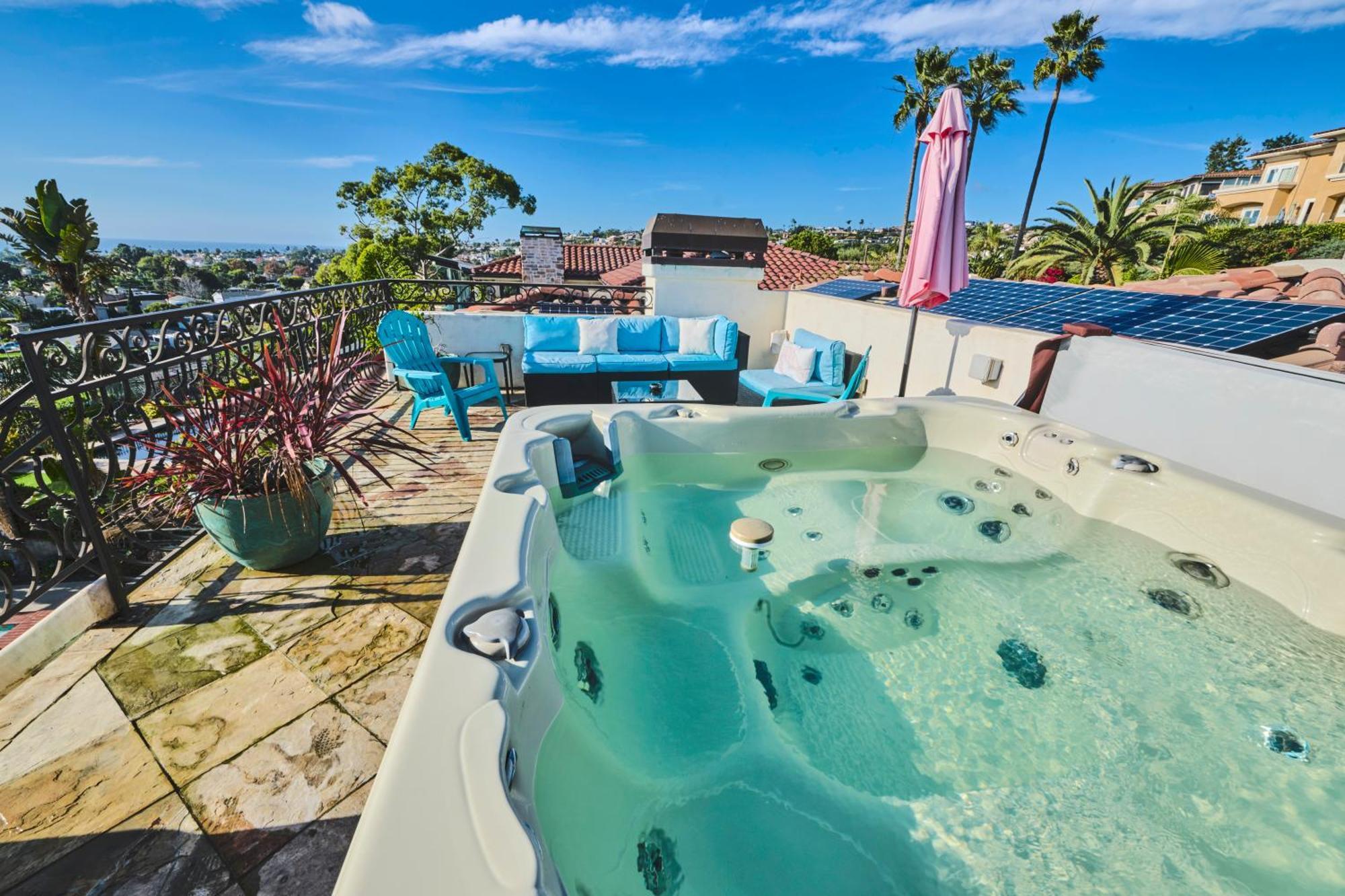 360 Degree Ocean & City Views With Pool, Spa, Close To The Beach! Pets Ok サンディエゴ エクステリア 写真