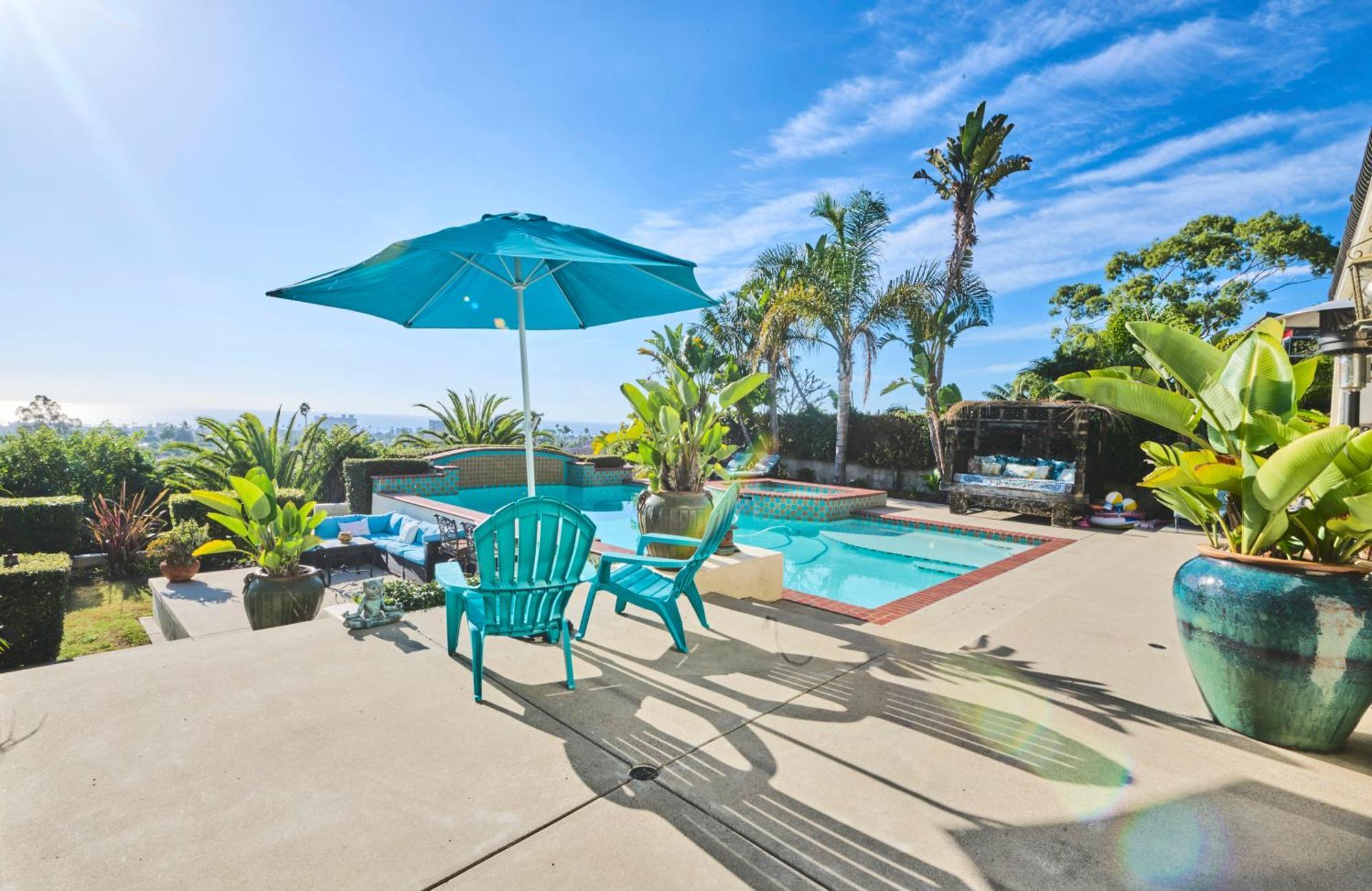 360 Degree Ocean & City Views With Pool, Spa, Close To The Beach! Pets Ok サンディエゴ エクステリア 写真